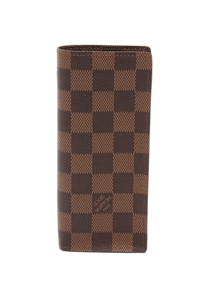 Louis Vuitton Pre-Owned 2001 Brazza glasses case - Brown