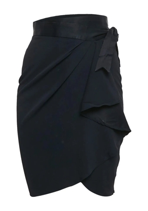 Moschino Pre-Owned 2024 ruffle wrap skirt - Blue