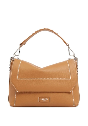 Lancel Ninon Soft flap crossbody bag - Brown