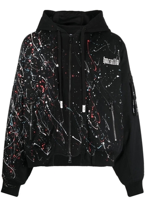 Haculla Lost in Your Eyes bomber-jacket - Black