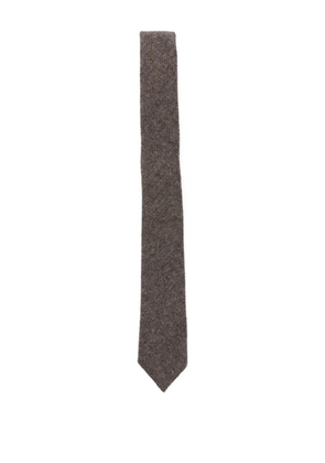 MARSEM herringbone tie - Brown
