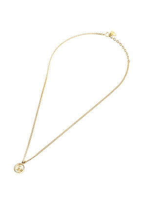 Christian Dior Pre-Owned 1980-1990s logo necklace - Gold