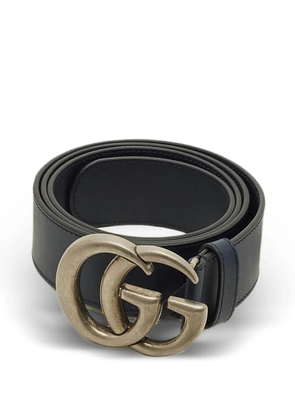 Gucci Pre-Owned GG Marmont leather belt - Blue