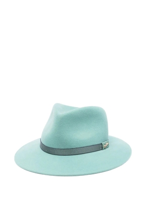 Borsalino wool fedora hat - Green