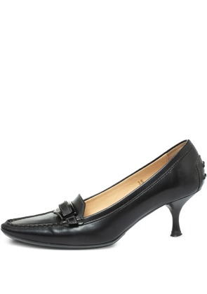 Tod's Vintage 65mm pointed-toe pumps - Black