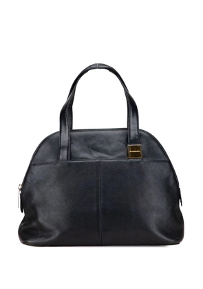 Burberry Pre-Owned 2000-2017 Leather Dome handbag - Black