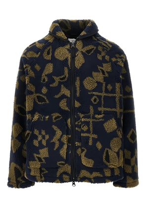 Wax London zip patterned jacket - Blue