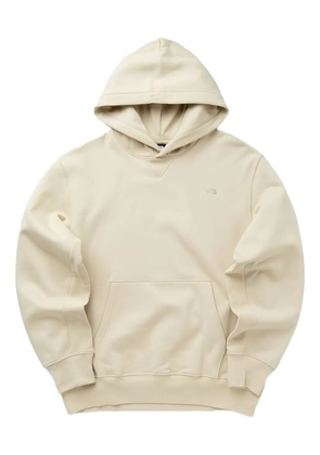 The North Face logo-embroidered hoodie - Neutrals