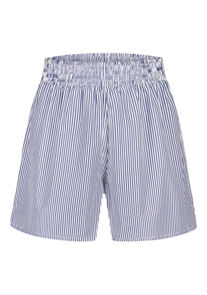 PARAMIDONNA Cora striped shorts - Blue