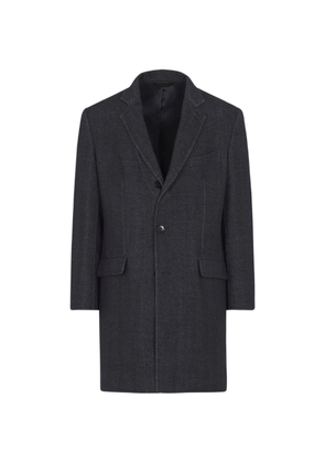 Brioni button front pockets coat - Grey