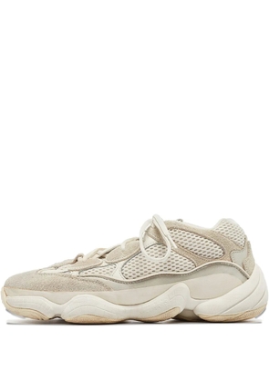 adidas Yeezy pre-owned 500 mesh suede sneakers - White