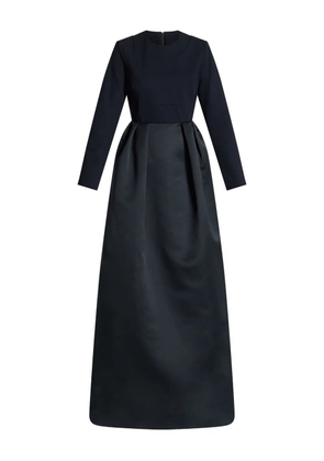 Greta Constantine Santi long-sleeved maxi dress - Black