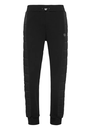 Philipp Plein puffered jogging pants - Black