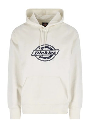 DICKIES long-sleeve logo-detail hoodie - Neutrals