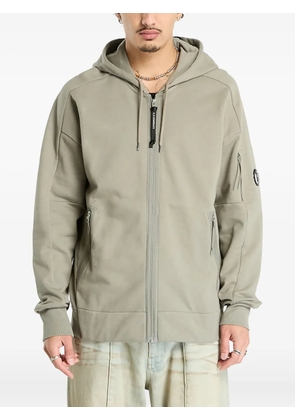 C.P. Company full-zip cotton hoodie - Grey