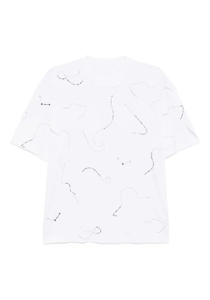 JNBY short-sleeves cotton T-shirt - White
