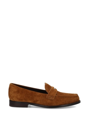 Tory Burch penny slot loafers - Brown