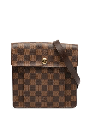 Louis Vuitton Pre-Owned 2000 Damier Ebene Pimlico crossbody bag - Brown