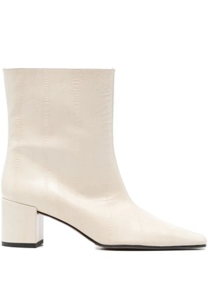 Castagna Sandy textured boots - Neutrals