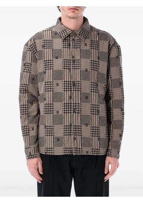 Daily Paper check-patterned shirt - Grey