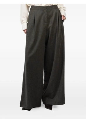 Dusan pleated wide-leg pants - Grey