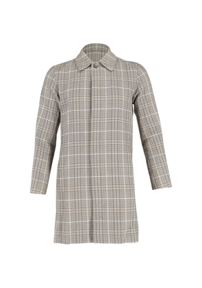 A.P.C. Mac plaid-pattern coat - Neutrals