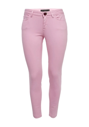 Dolce & Gabbana Pre-Owned logo-patch jeans - Pink
