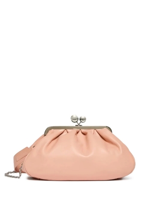 Weekend Max Mara leather clutch bag - Pink