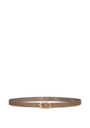 TWP leather belt - Neutrals