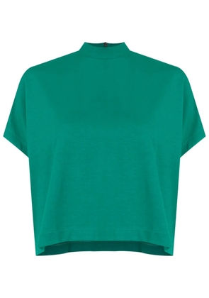 Lenny Niemeyer mock-neck cropped T-shirt - Green