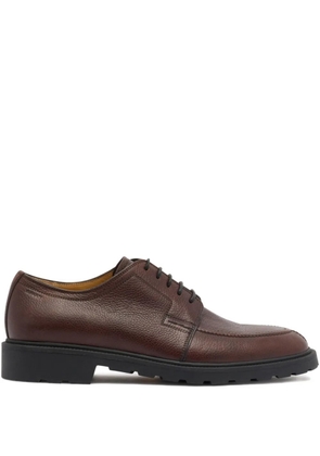 Bally Eduard grained derby shoes - Brown