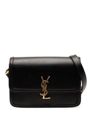 Saint Laurent Pre-Owned 2021-2025 Medium Calfskin Solferino Satchel In Box crossbody bag - Black