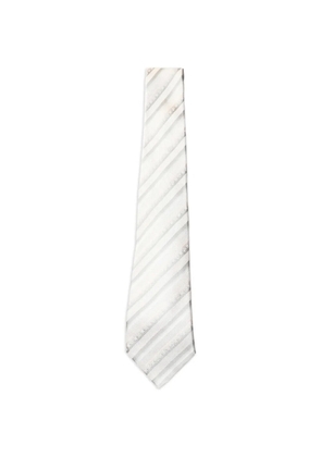 Louis Vuitton Pre-Owned 2000s monogram stripe tie - Neutrals