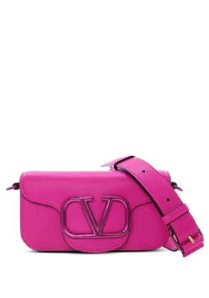 Valentino Garavani Pre-Owned 2018-2025 Small Calfskin VLogo Loco satchel - Pink