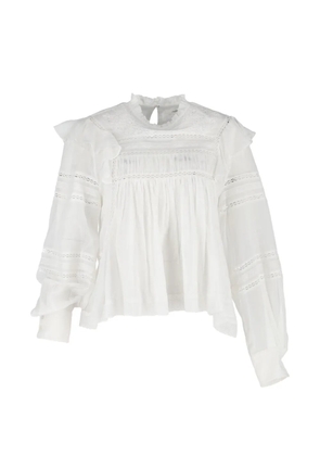Isabel Marant Vintage ruffled blouse - White