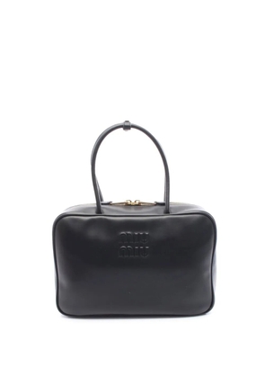 Miu Miu Pre-Owned 2010-2025 Calfksin Beau Top Handle handbag - Black
