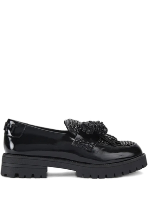 Kurt Geiger London embellished loafers - Black