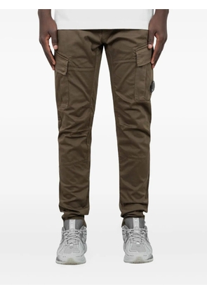 C.P. Company Lens-detail cargo trousers - Brown