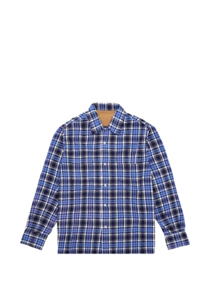 Fortela bowling check shirt - Blue