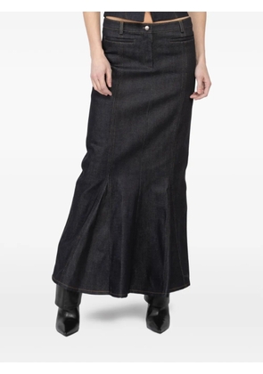 Aya Muse panelled maxi skirt - Blue