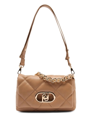 LIU JO LaPuffy logo shoulder bag - Neutrals