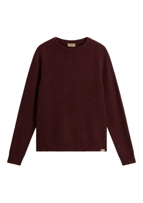 Woolrich rib-knit crew-neck sweater - Red