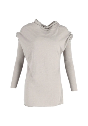 Rick Owens Vintage draped cowl-neck top - Grey