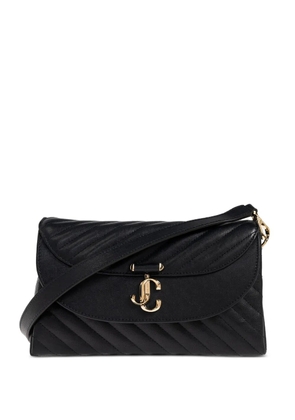 Jimmy Choo Avn Curve leather shoulder bag - Blue