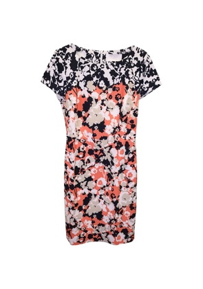 BOSS Donisa floral-print mini dress - Orange