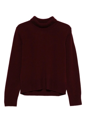 Seventy turtleneck wool jumper - Red