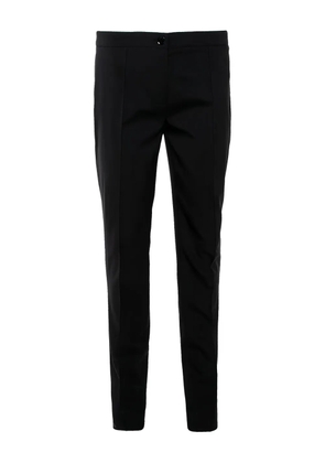 Burberry Pre-Owned wool blend straight-leg trousers - Black