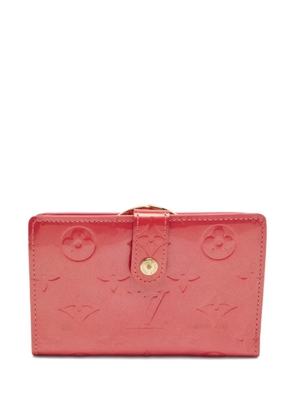 Louis Vuitton Pre-Owned framboise-monogram leather wallet - Pink