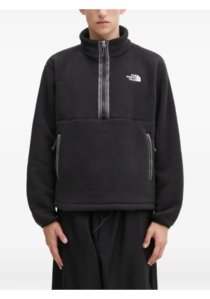 The North Face zip-fastening fleece sweatshirt - Black
