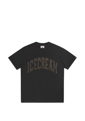 ICECREAM round-neck logo T-shirt - Black